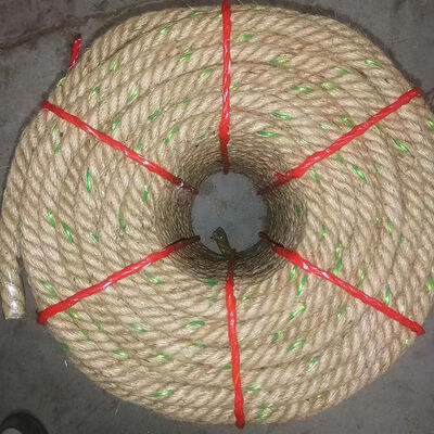 Câble métallique haute résistance avec âme en jute, catégorie de fourniture pour gréage durable et porteur